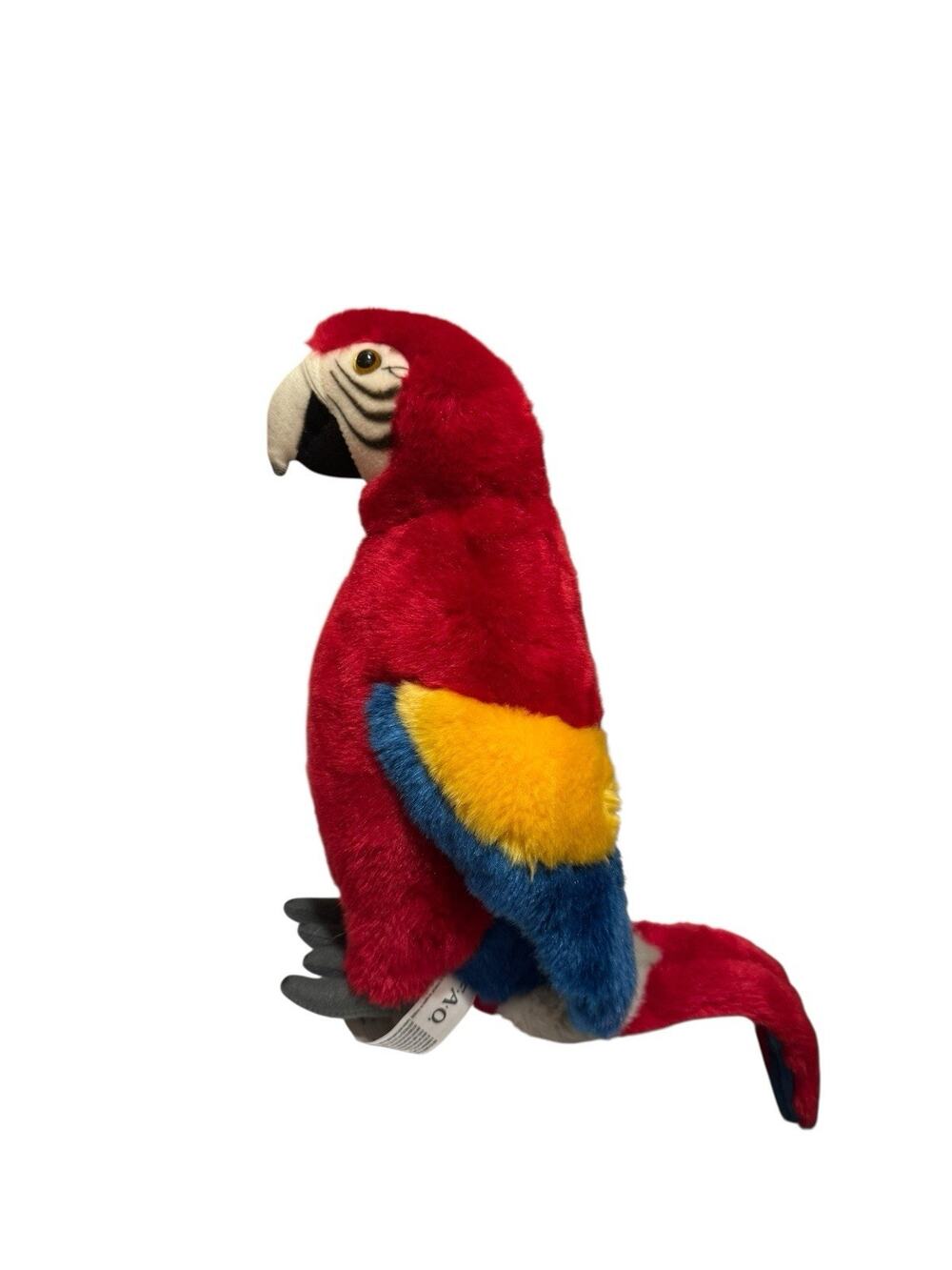 FAO Schwarz 13” Macaw Parrot Stuffed Animal Plush Toys R Us 2014